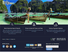 Tablet Screenshot of itrip-online.com